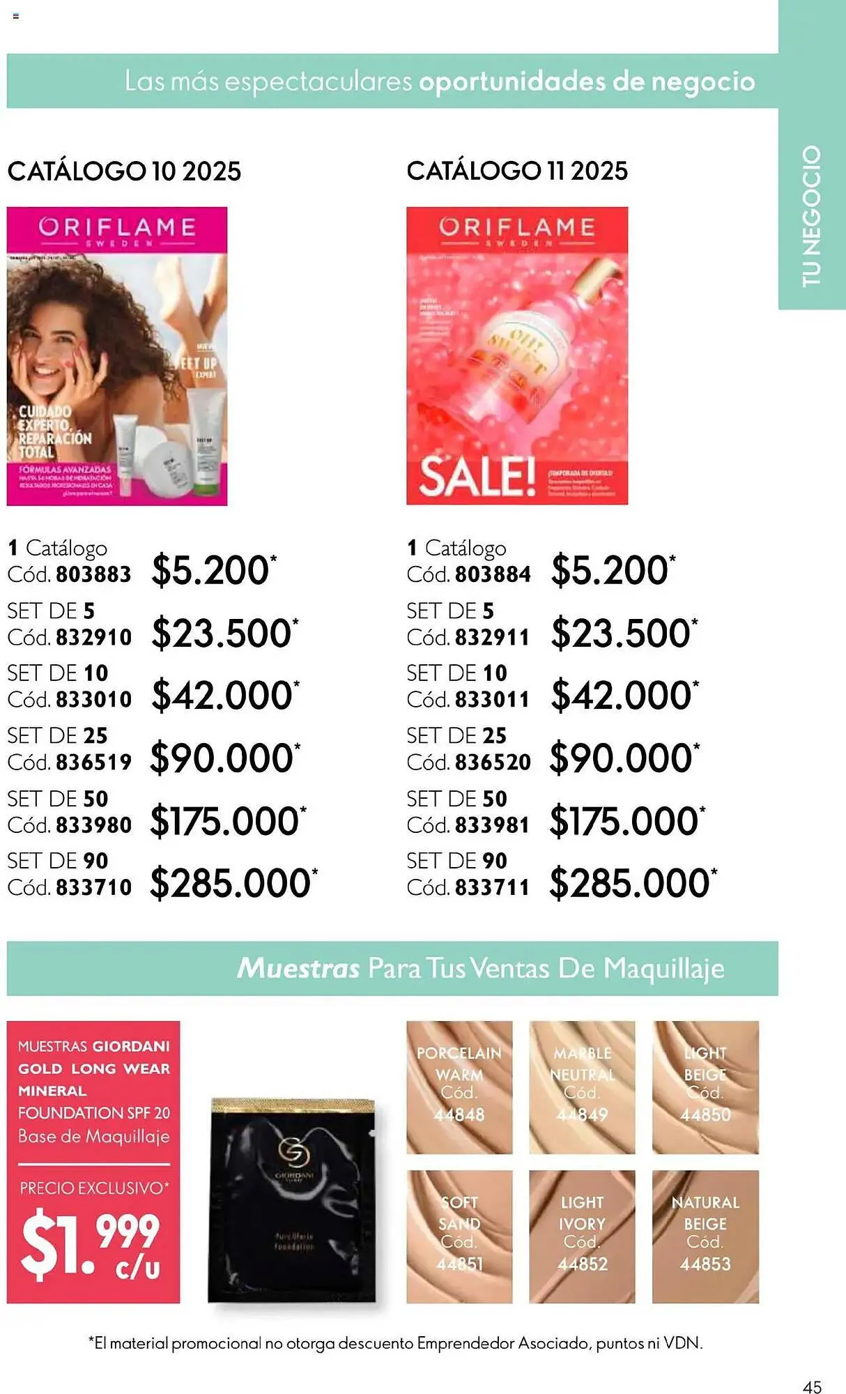 Catalogo de Catálogo Oriflame 21 de junio al 12 de julio 2025 - Pag 45