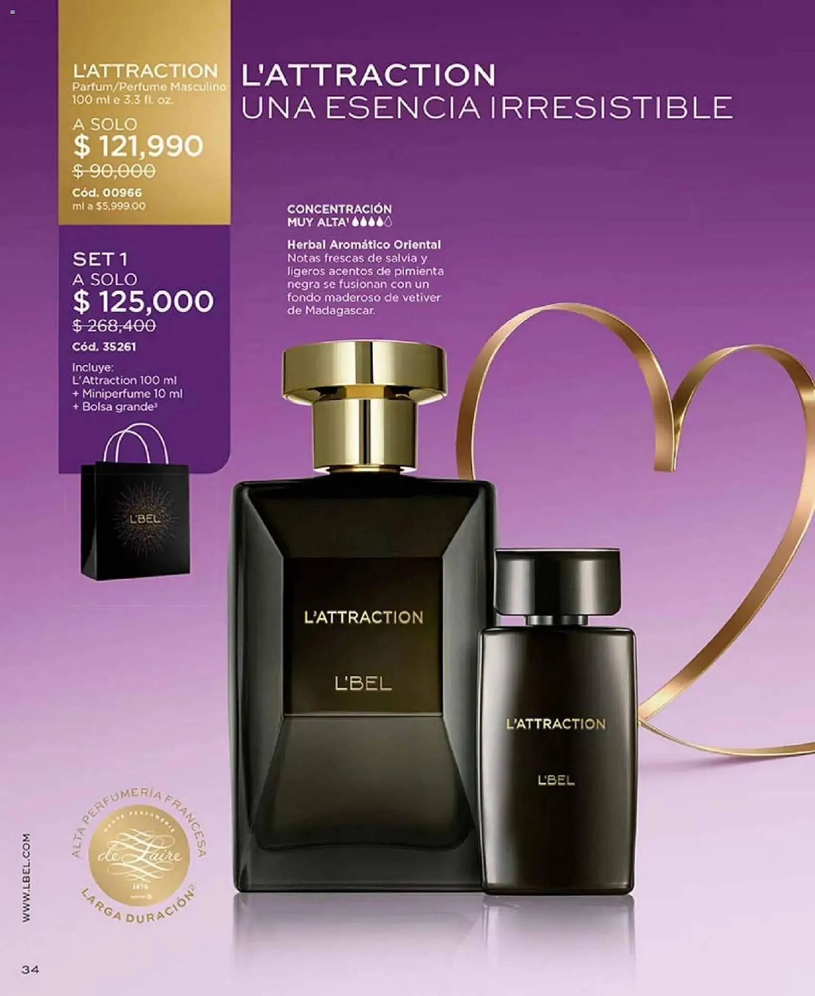 Catalogo de Catálogo L'bel 6 de enero al 15 de febrero 2026 - Pag 34