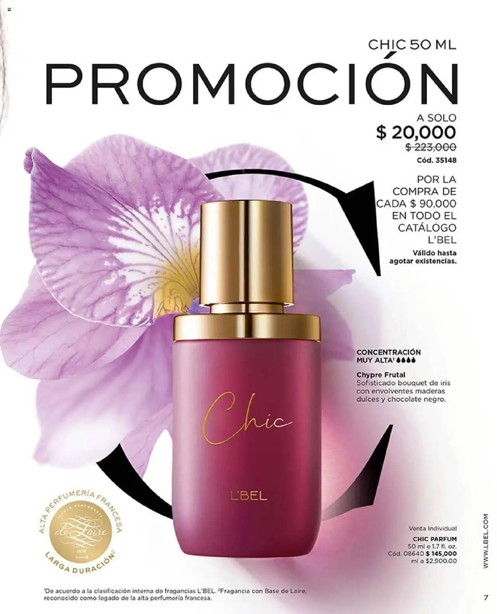 Catalogo de Catálogo L'bel 29 de julio al 16 de septiembre 2025 - Pag 7