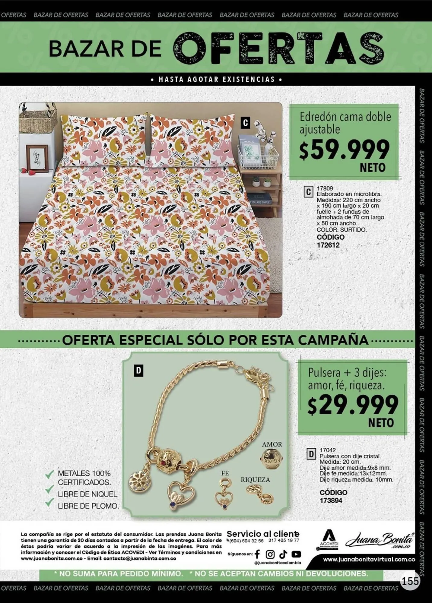 Catalogo de Catálogo Juana Bonita 8 de octubre al 30 de noviembre 2025 - Pag 155