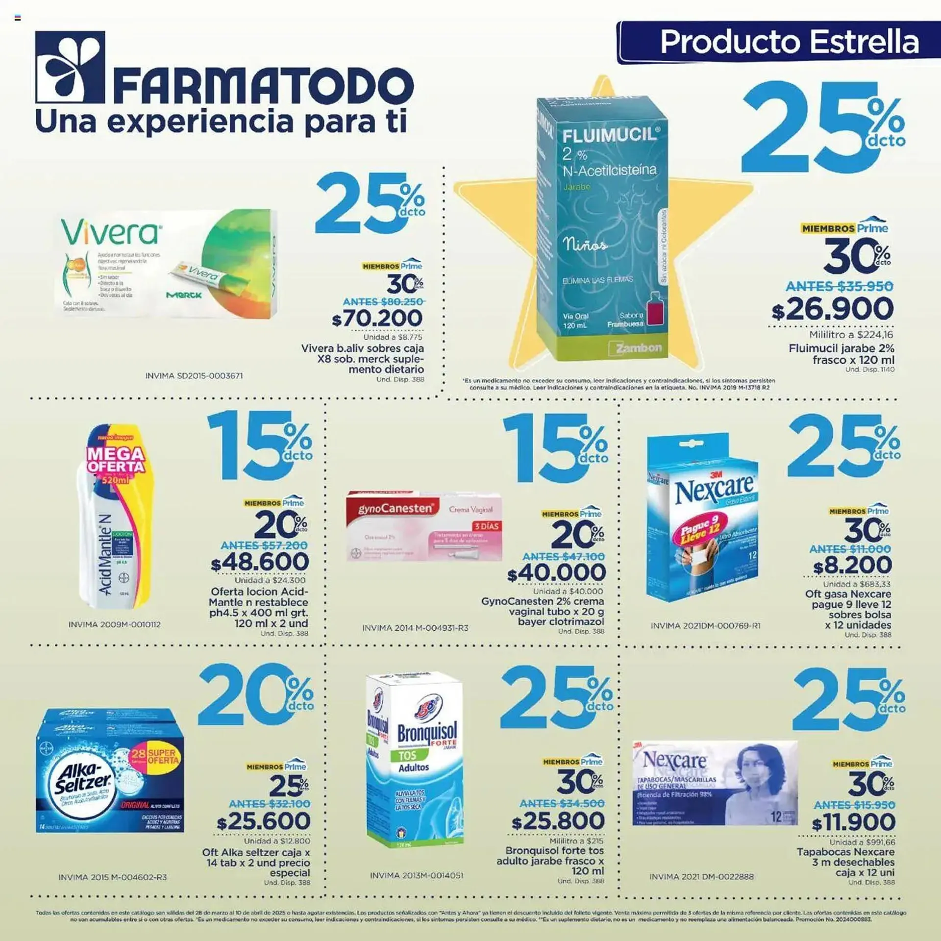 Catalogo de Catálogo FarmaTodo 28 de marzo al 10 de abril 2025 - Pag 10