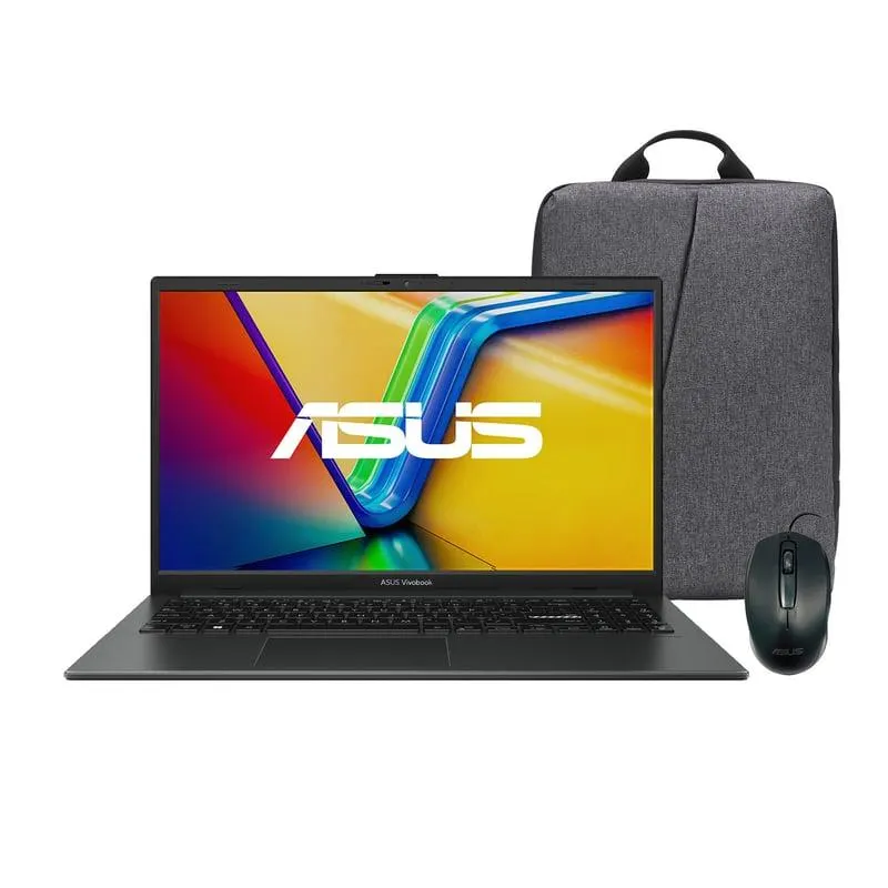 Combo Portátil ASUS Vivobook 15,6" FHD E1504GA Intel Ci3 RAM 8GB Disco 512GB SSD Negro WINDOWS 11