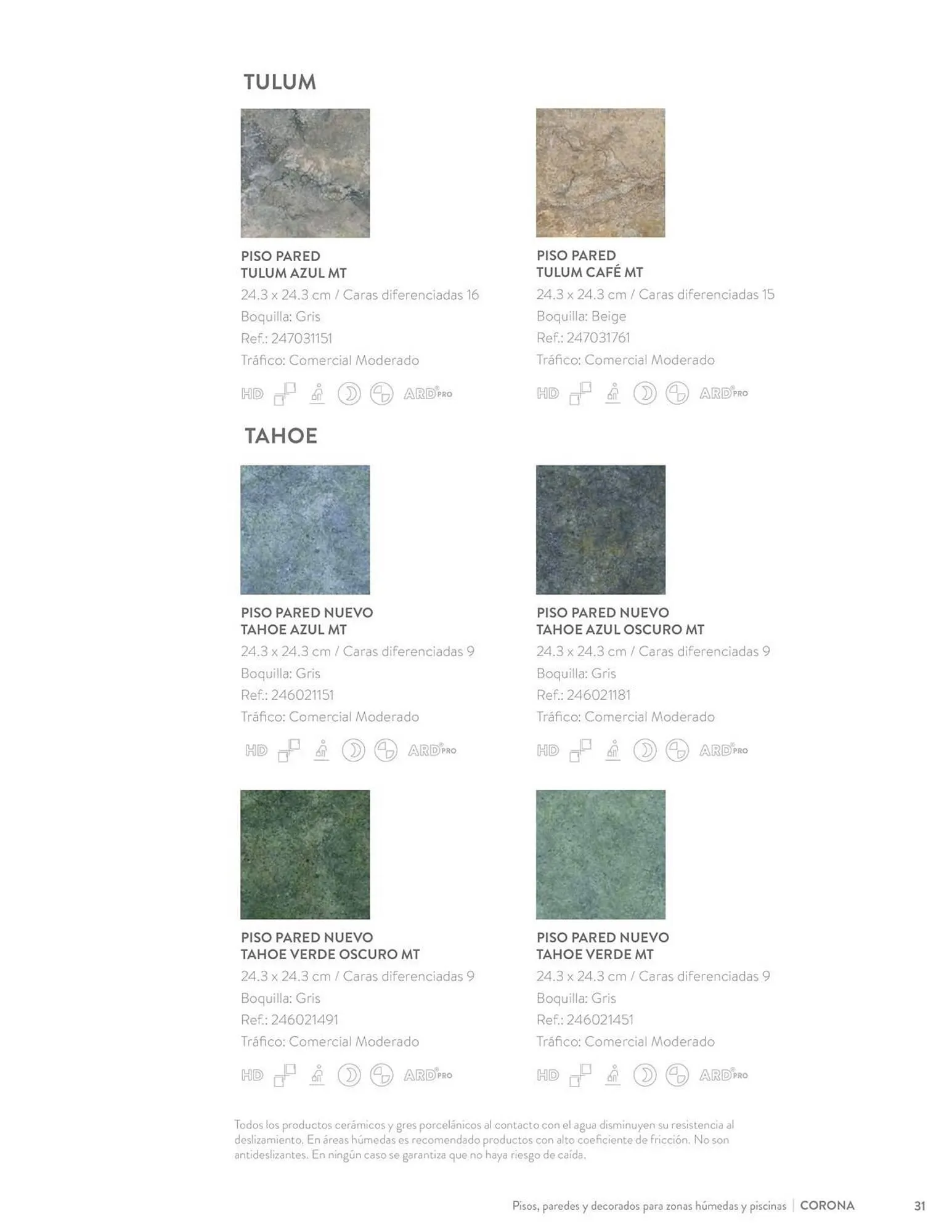 Catalogo de Catálogo Corona Centro de Inspiración 9 de mayo al 31 de diciembre 2024 - Pag 31