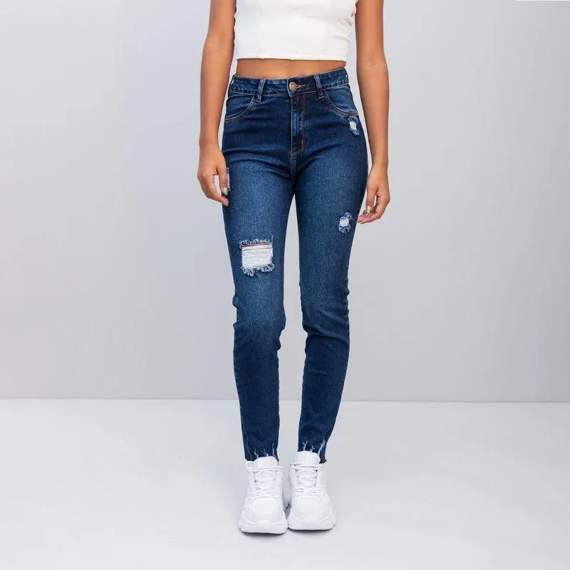 Jean Skinny Talle Alto Natans