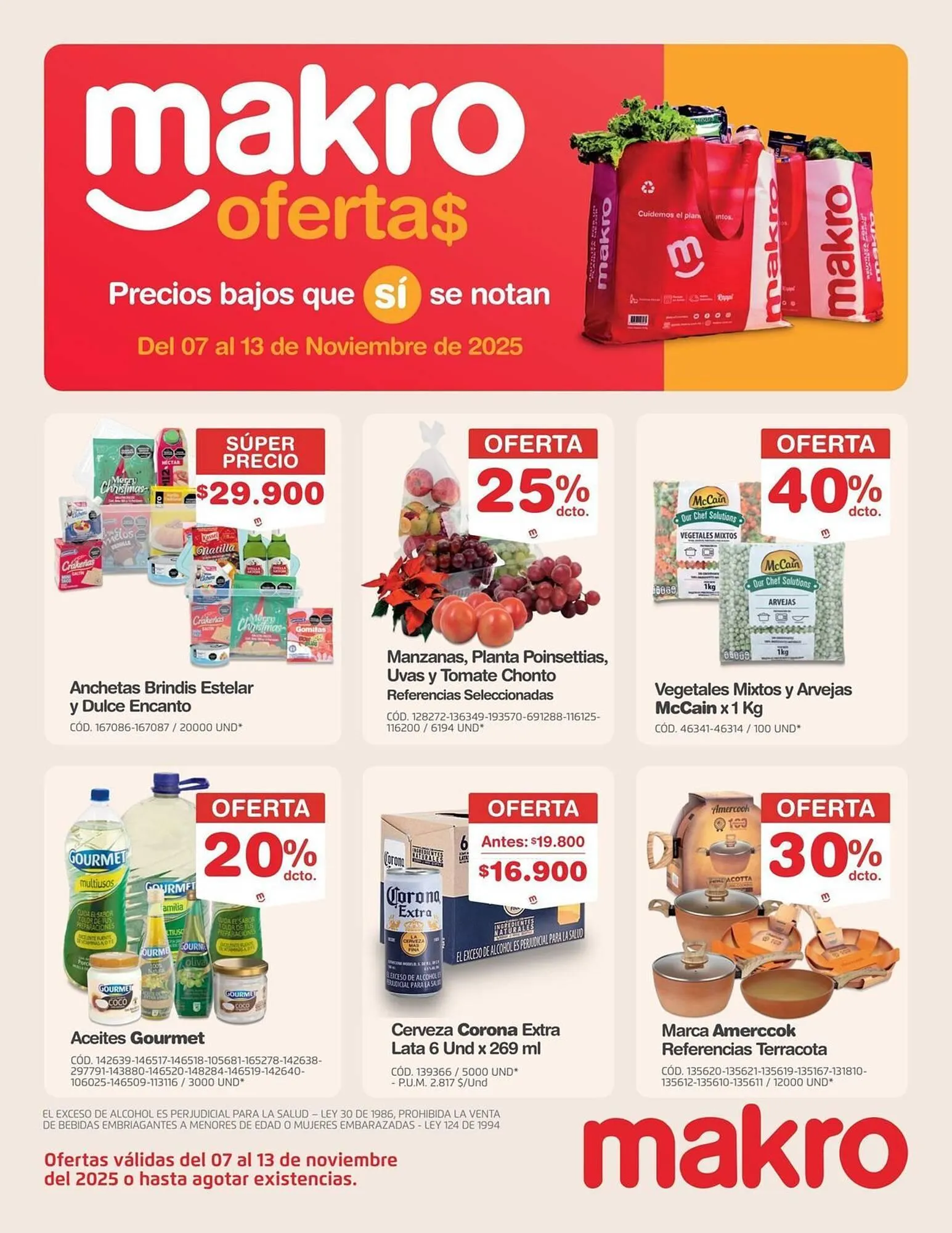 Catalogo de Catálogo Makro 7 de noviembre al 13 de noviembre 2025 - Pag 1