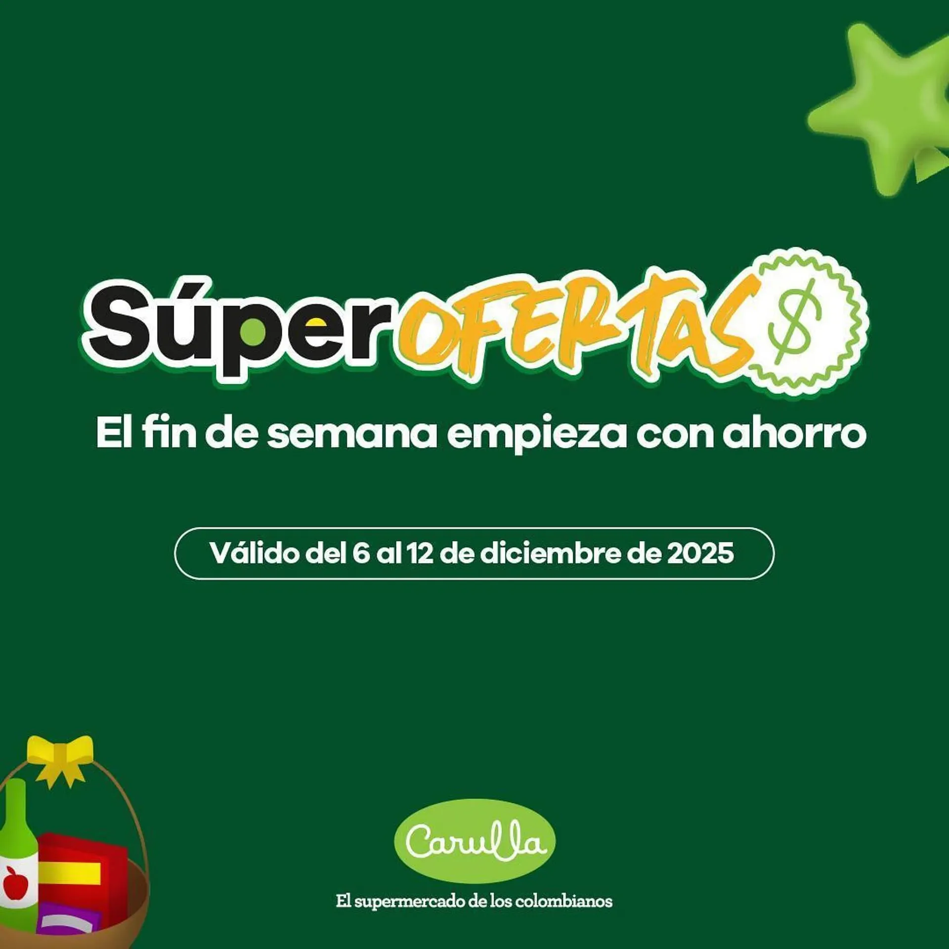 Catalogo de Catálogo Carulla 6 de diciembre al 12 de diciembre 2025 - Pag 1