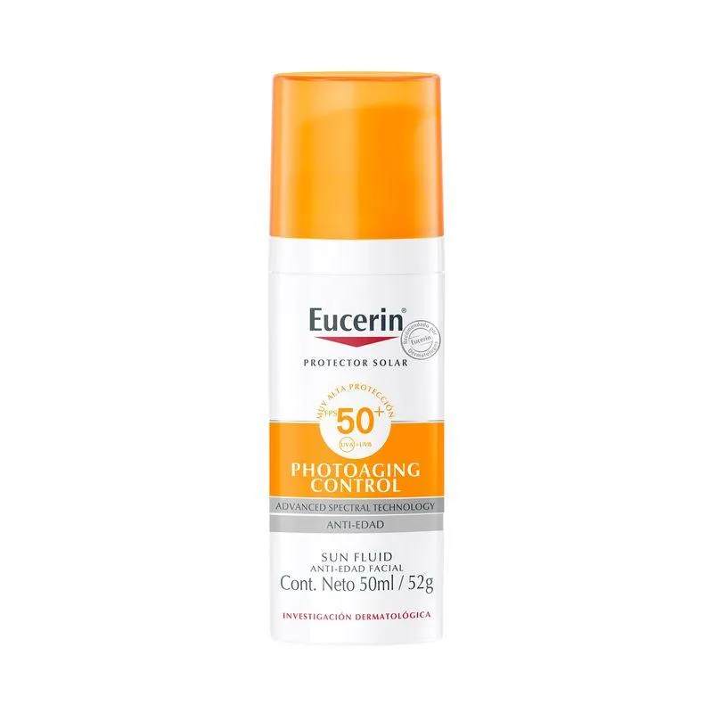 Protector Solar Facial Antiedad Eucerin Sun Photoaging Control Fps 50+ 50ml