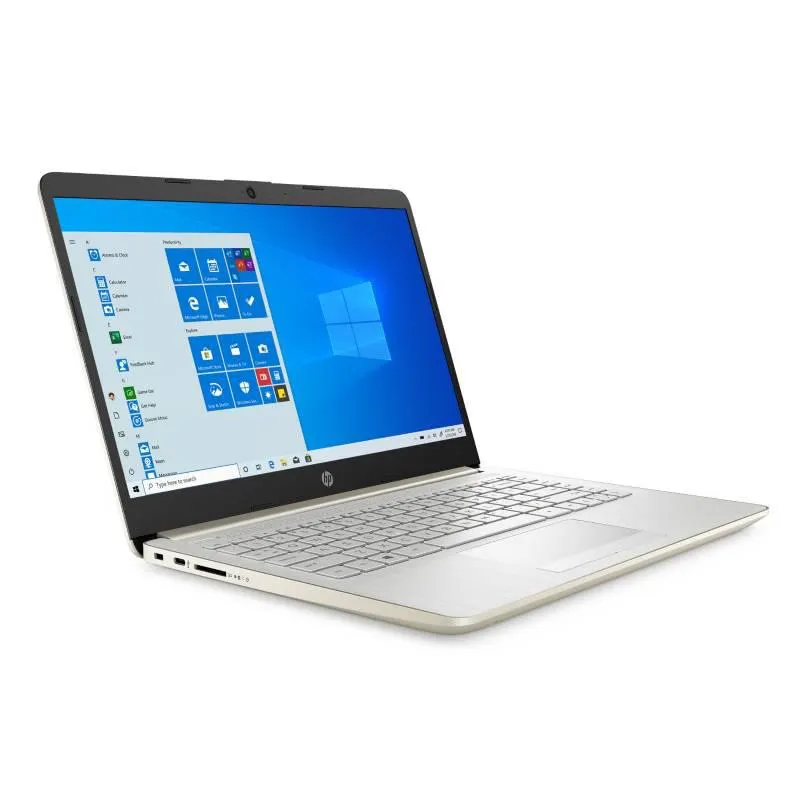Portátil HP 14-DK1002LA AMD Athlon Silver 256GB SSD 8GB Windows - Oro Palido