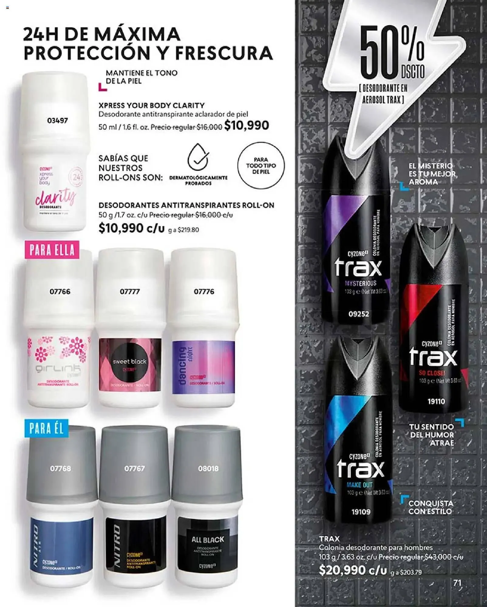 Catalogo de Catálogo Cyzone 15 de abril al 1 de mayo 2026 - Pag 71