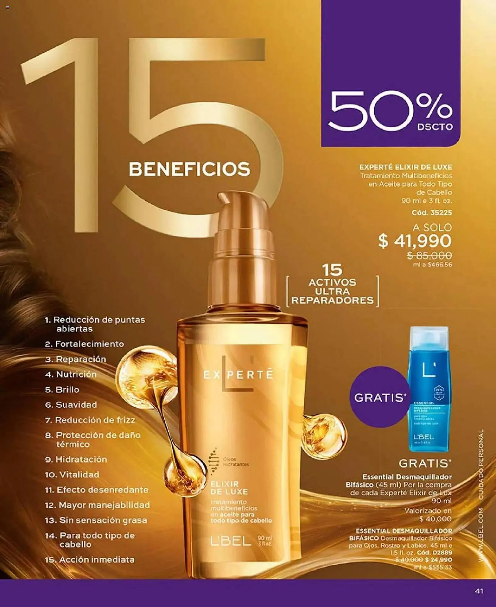 Catalogo de Catálogo L'bel 6 de enero al 15 de febrero 2026 - Pag 41