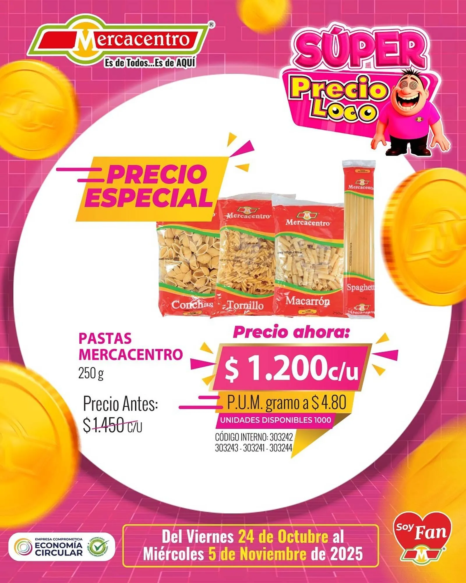 Catalogo de Catálogo MercaCentro 24 de octubre al 5 de noviembre 2025 - Pag 5