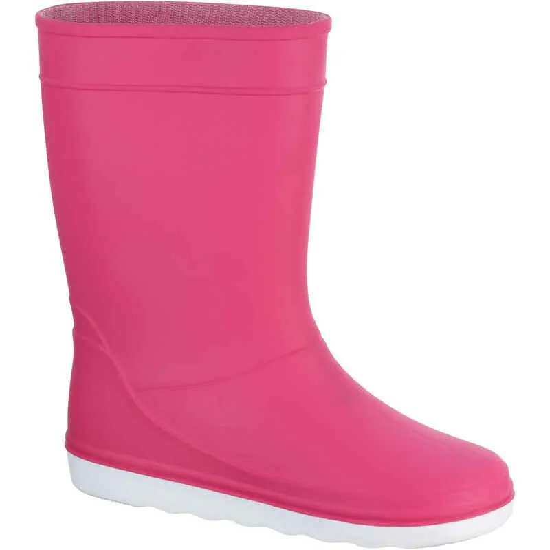 BOTAS DE AGUA KATIUSKAS IMPERMEABLES NIÑOS BARCO VELA TRIBORD ROSA