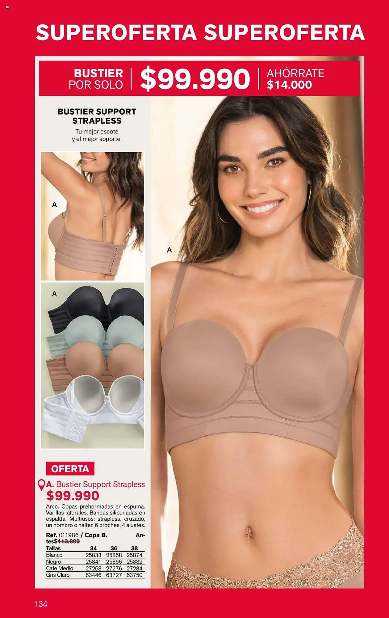 Catalogo de Catálogo Leonisa 4 de junio al 24 de junio 2025 - Pag 134