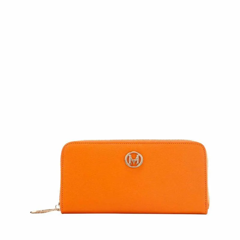 Billetera marcia mandarina Fontana