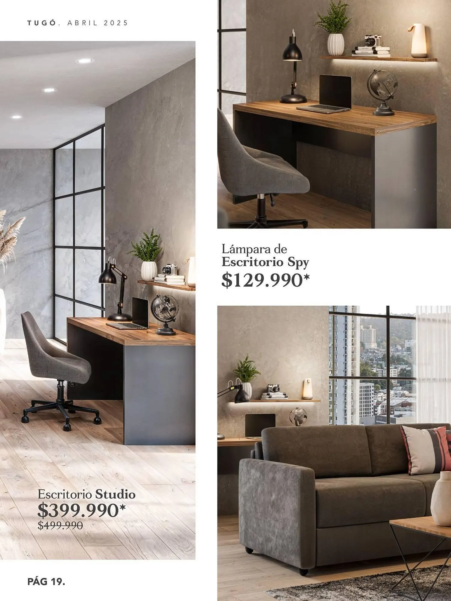 Catalogo de Catálogo Tugó 8 de abril al 30 de abril 2025 - Pag 19