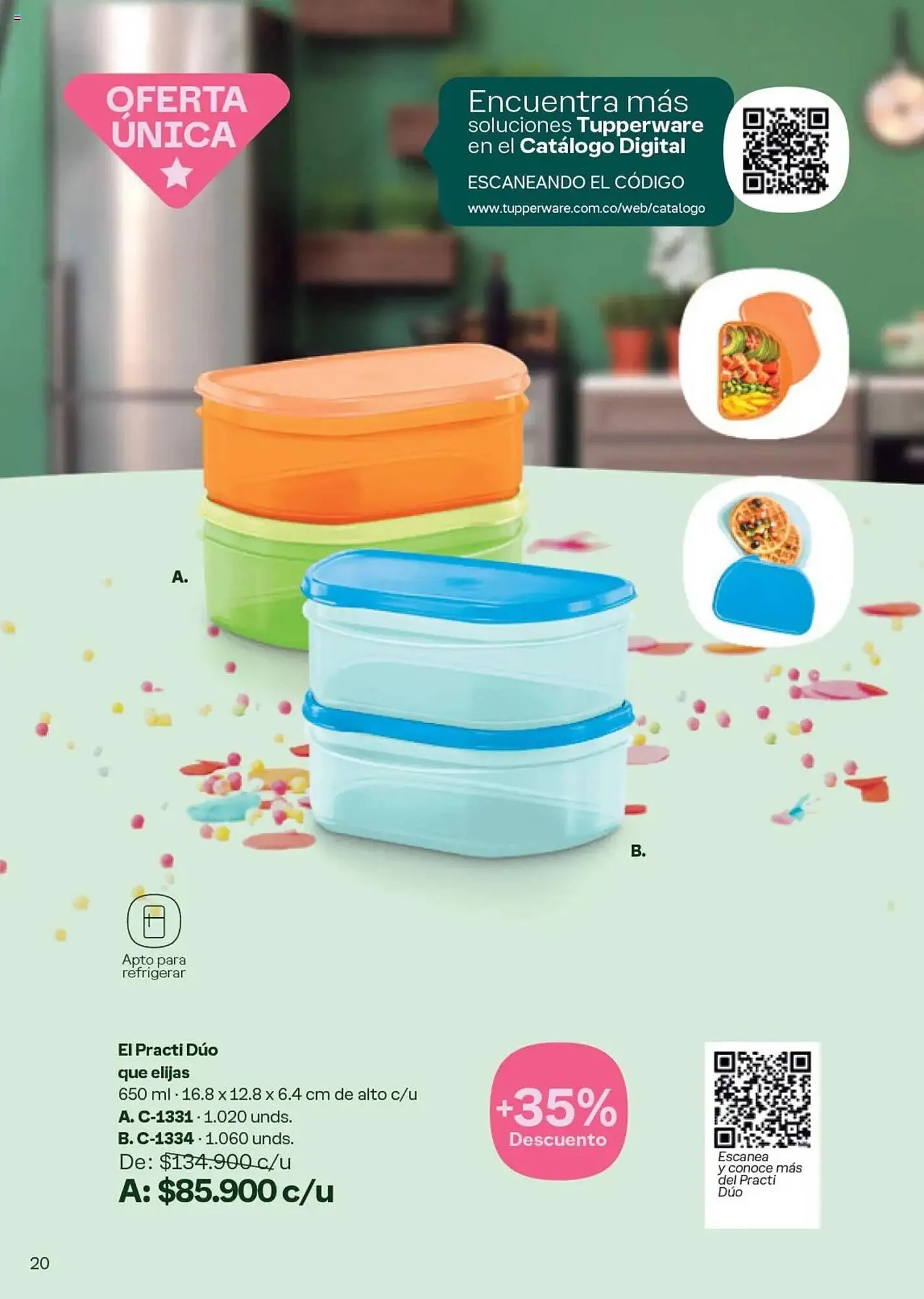 Catalogo de Catálogo Tupperware 29 de noviembre al 26 de diciembre 2024 - Pag 20