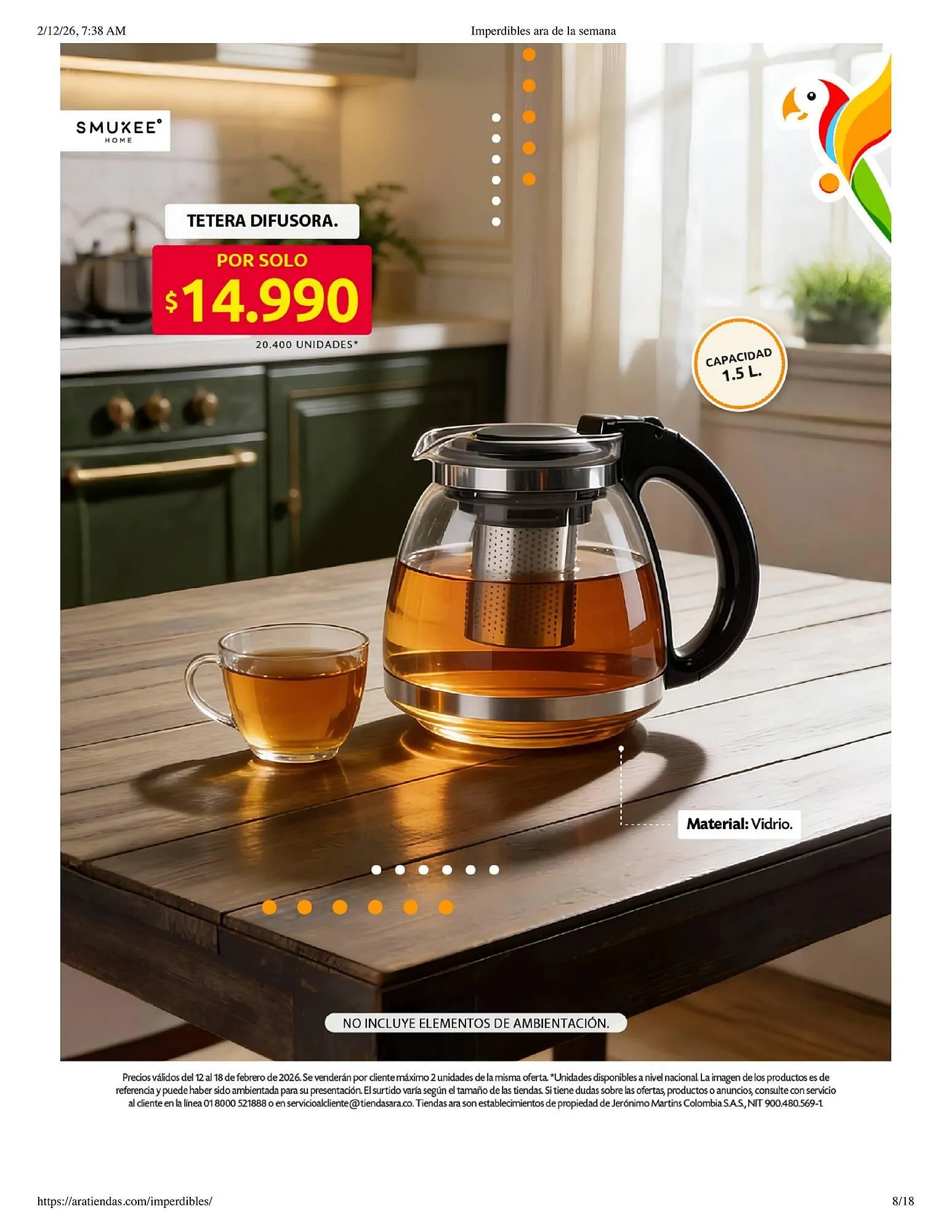 Catalogo de Catálogo Ara 12 de febrero al 18 de febrero 2026 - Pag 8