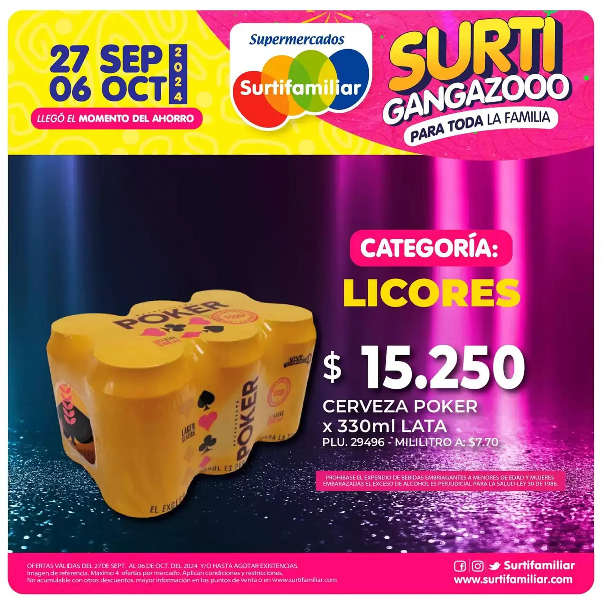 Catalogo de Catálogo Surtifamiliar 29 de septiembre al 13 de octubre 2024 - Pag 1