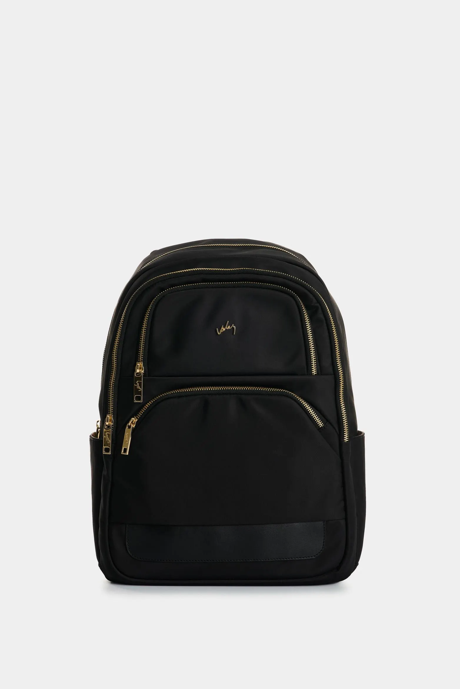 Tula morral en lona y cuero para mujer Biel