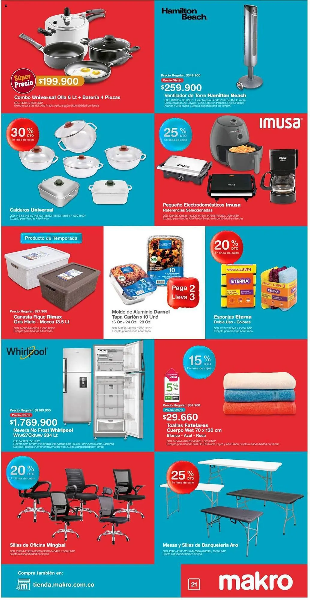 Catalogo de Catálogo Makro 22 de septiembre al 28 de septiembre 2023 - Pag 21