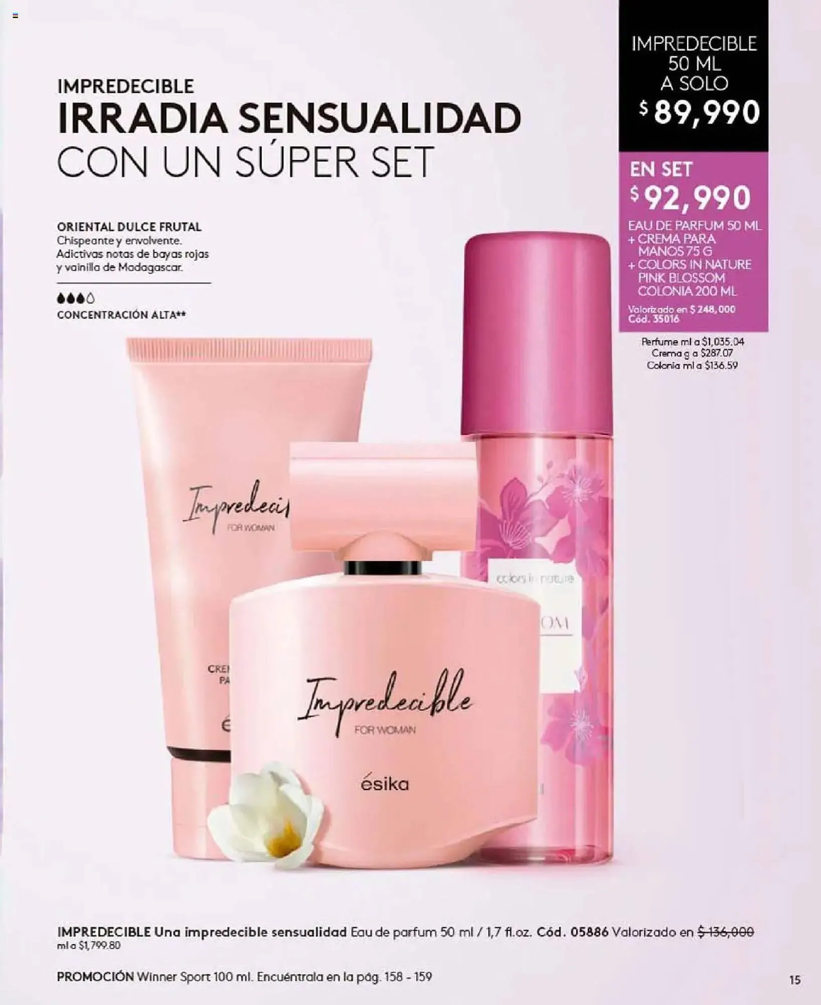 Catalogo de Catálogo Ésika 24 de septiembre al 1 de diciembre 2025 - Pag 15