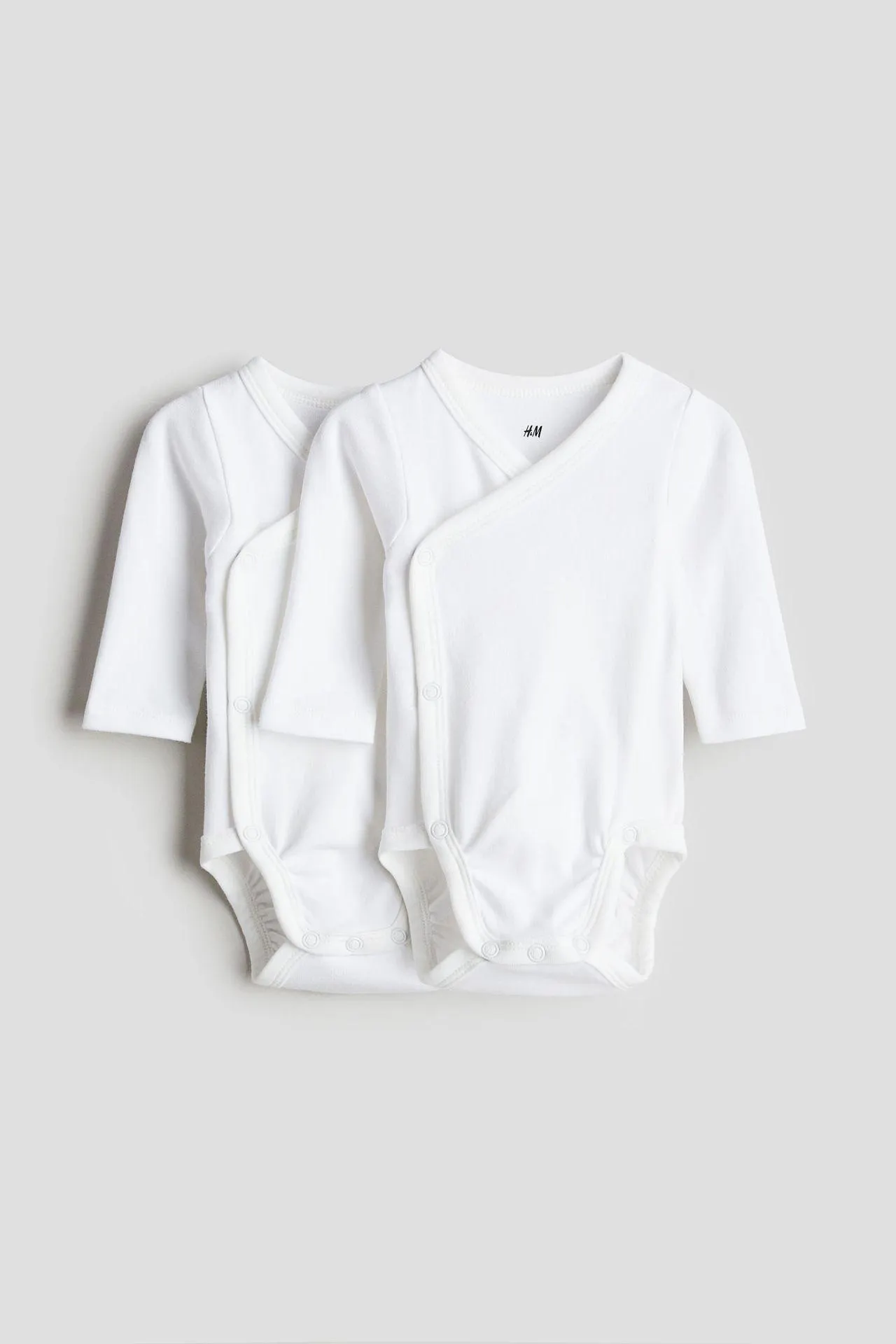 Pack de 2 bodies de frente cruzado