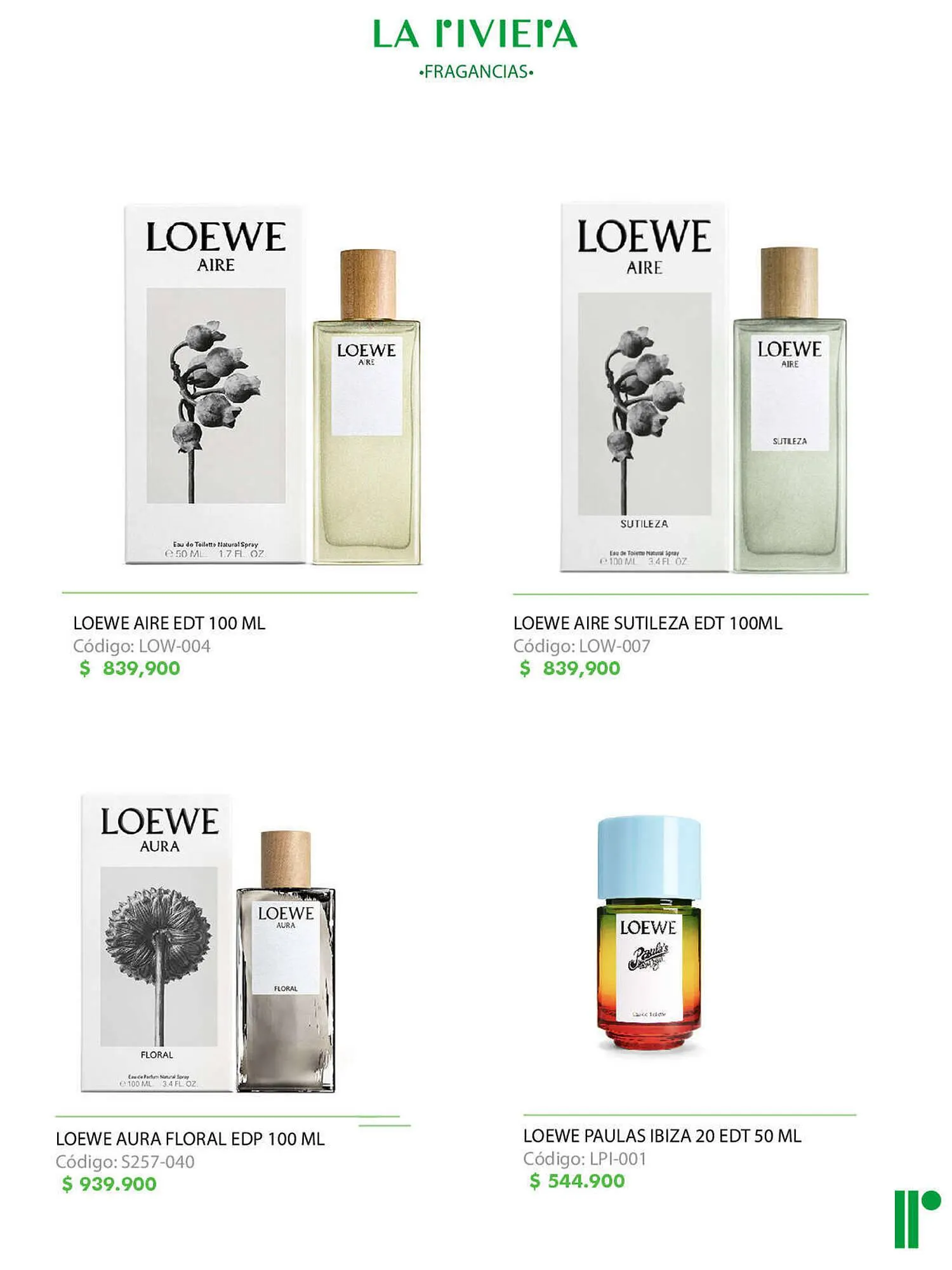 Catalogo de Catálogo La Riviera 21 de agosto al 31 de octubre 2023 - Pag 14