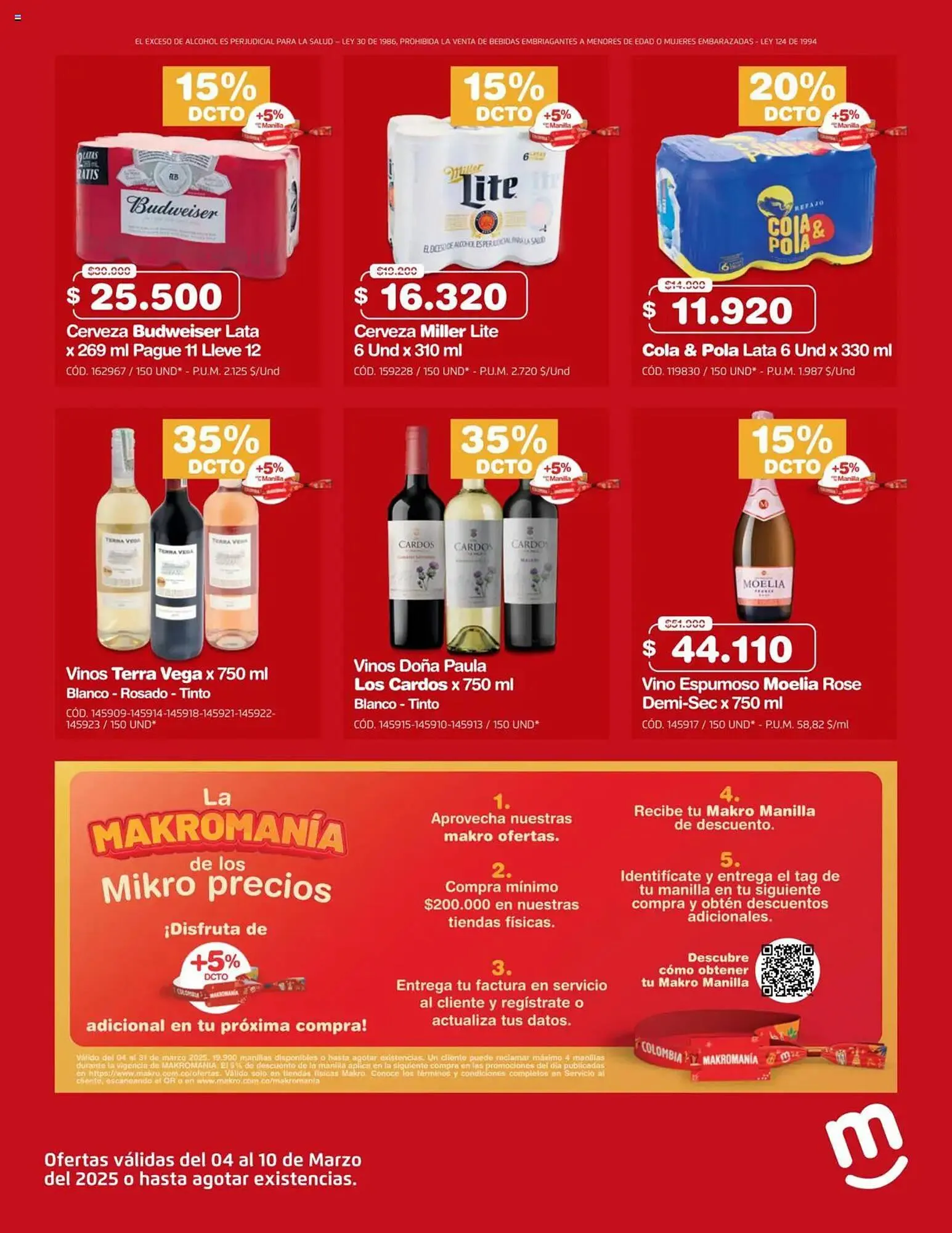 Catalogo de Catálogo Makro 4 de marzo al 10 de marzo 2025 - Pag 18