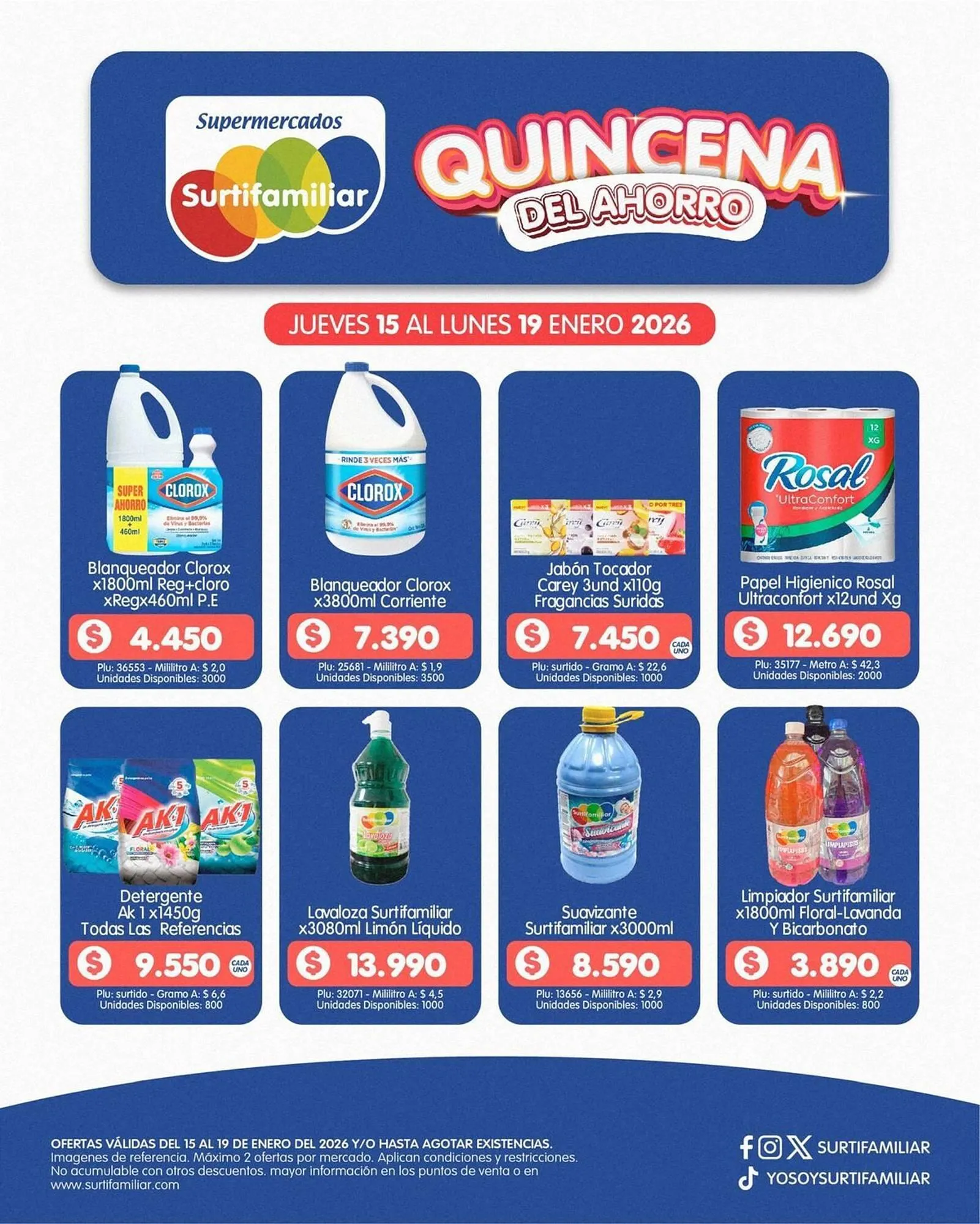 Catalogo de Catálogo Surtifamiliar 15 de enero al 19 de enero 2026 - Pag 3
