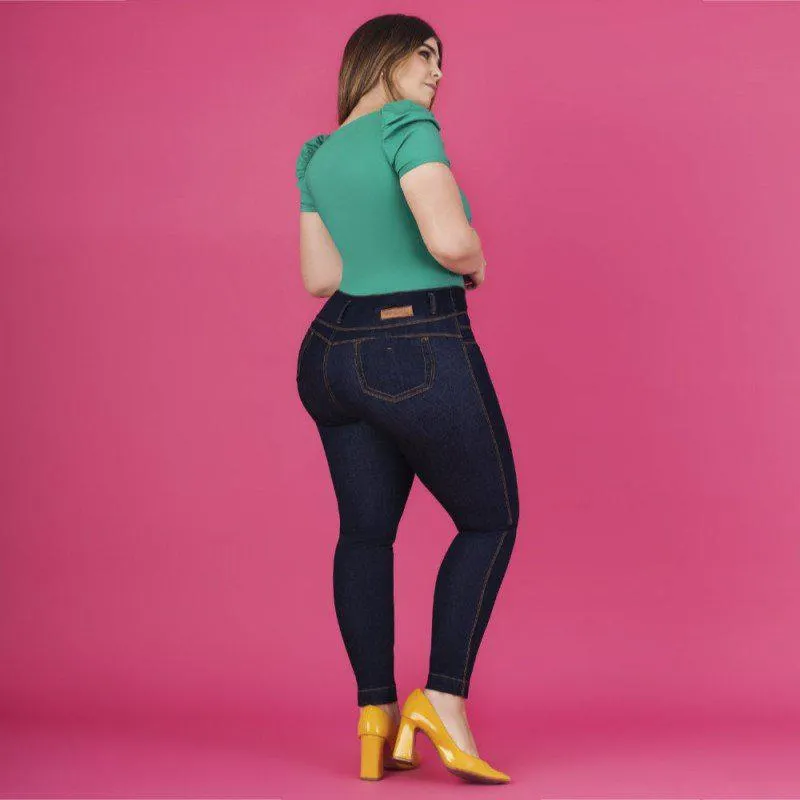 Blusa De Moda , Color Verde, Vengalina Licrada, Efecto Reductor De Cintura