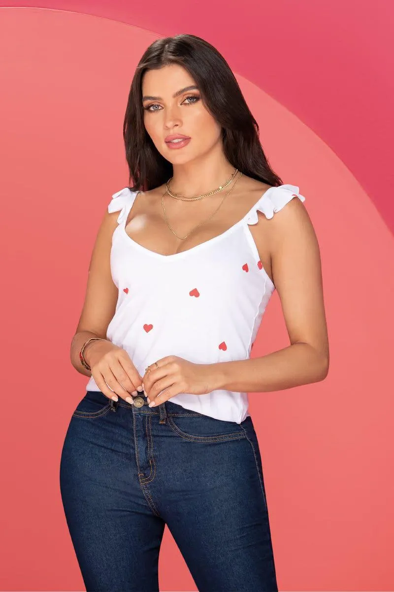 CAMISETA TIRAS Multicolor