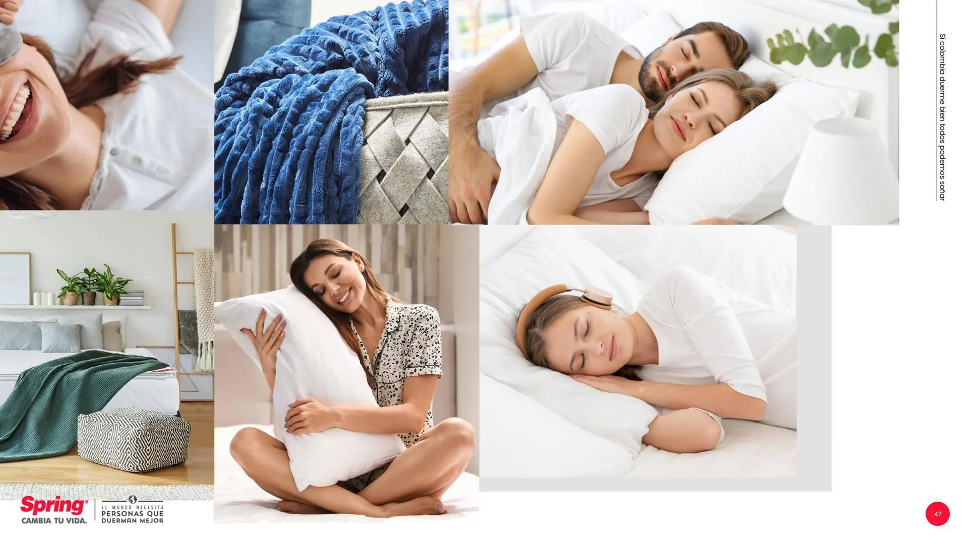 Catalogo de Catálogo Colchones Spring 3 de septiembre al 30 de septiembre 2025 - Pag 47