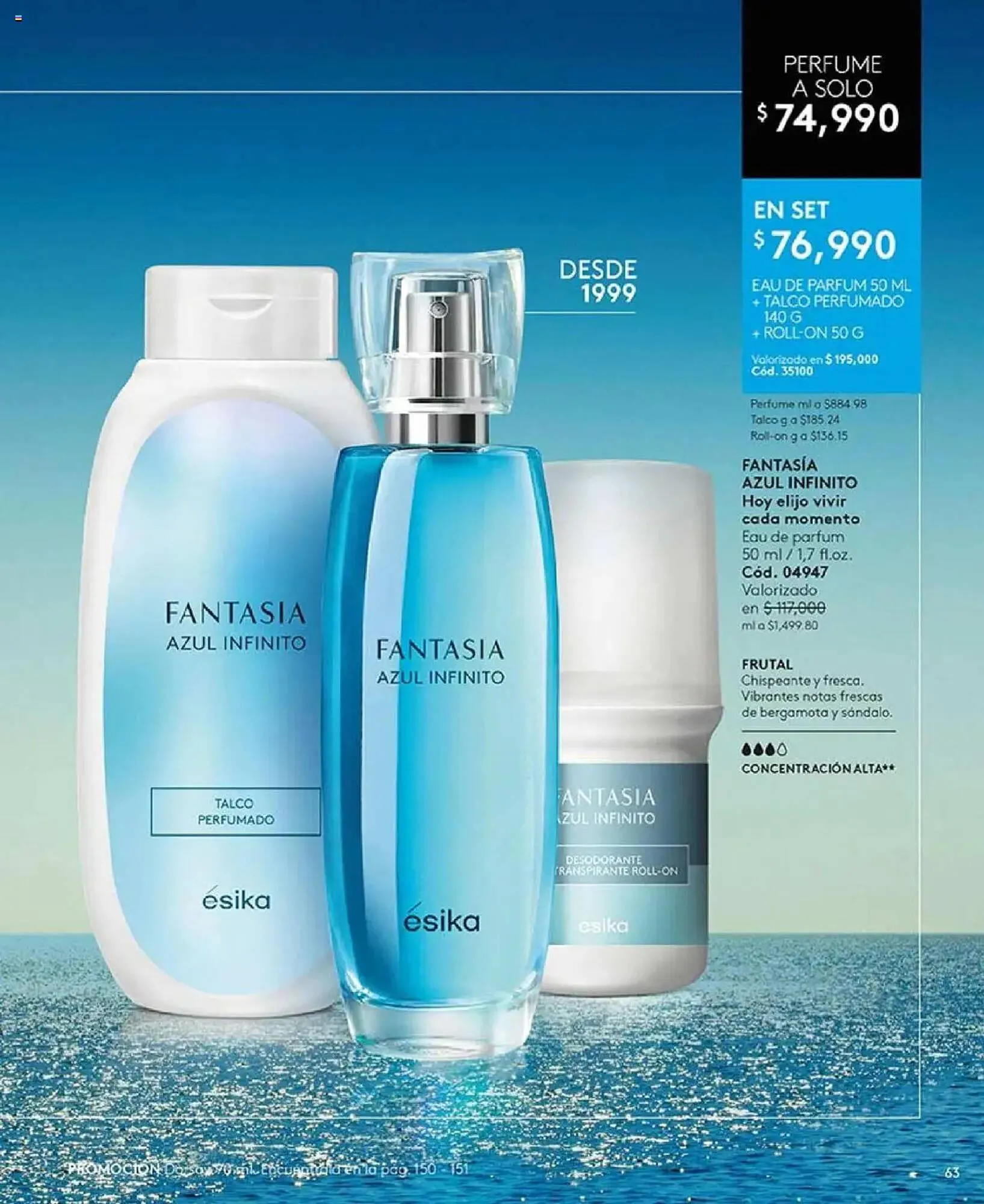 Catalogo de Catálogo Ésika 9 de julio al 1 de septiembre 2025 - Pag 63