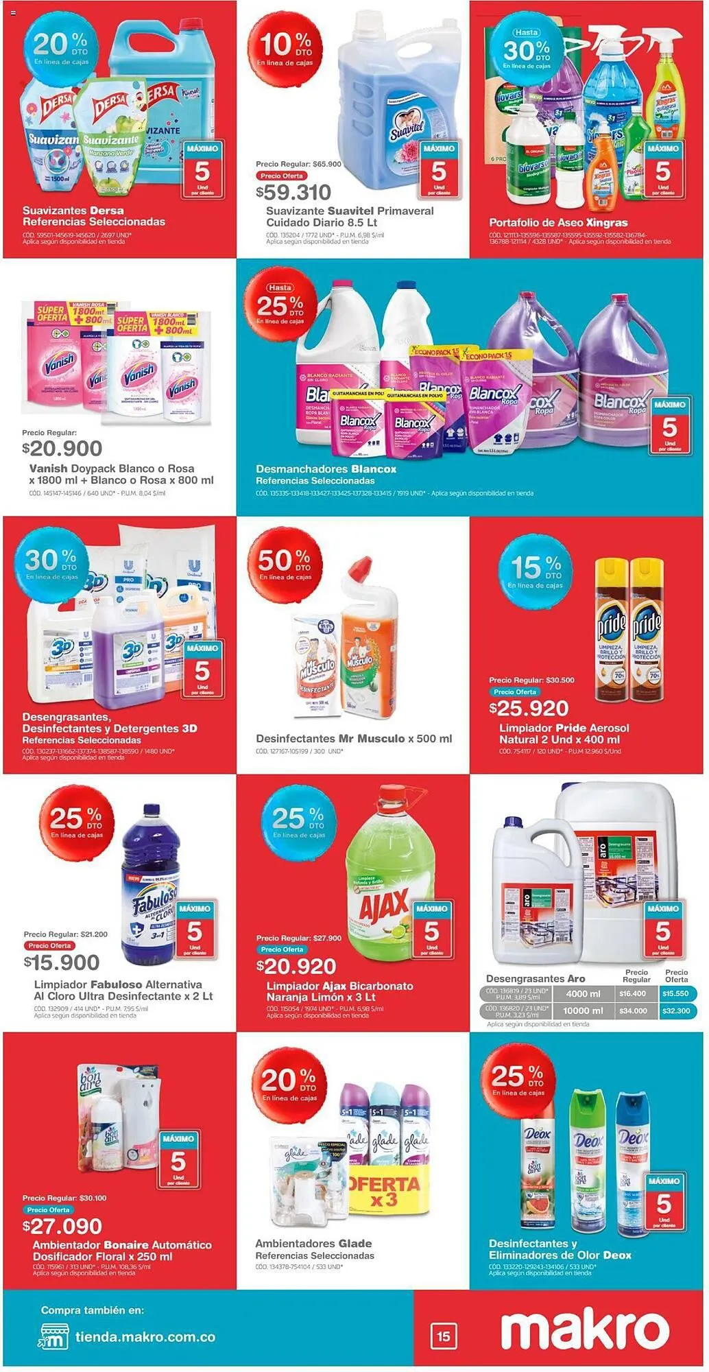 Catalogo de Catálogo Makro 22 de septiembre al 28 de septiembre 2023 - Pag 15