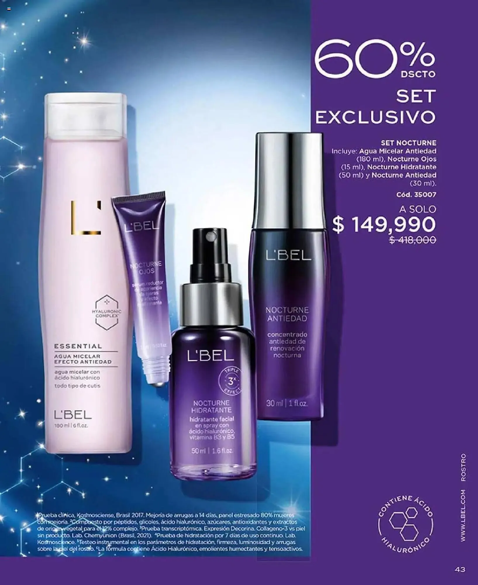 Catalogo de Catálogo L'bel 21 de abril al 30 de junio 2025 - Pag 43