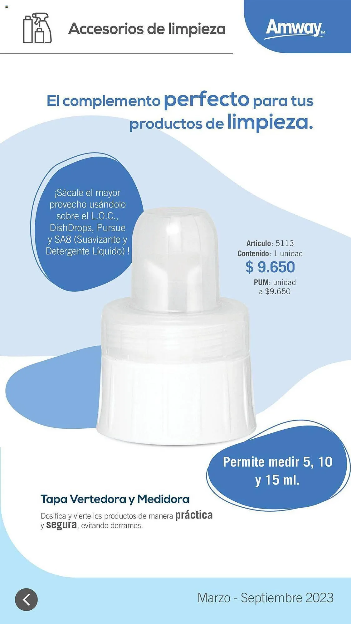 Catalogo de Catálogo Amway 31 de marzo al 1 de septiembre 2023 - Pag 16