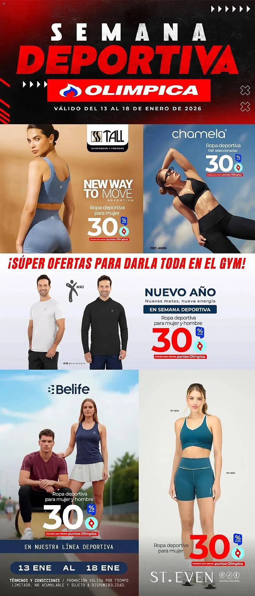 Catalogo de Catálogo Olímpica 13 de enero al 18 de enero 2026 - Pag 1