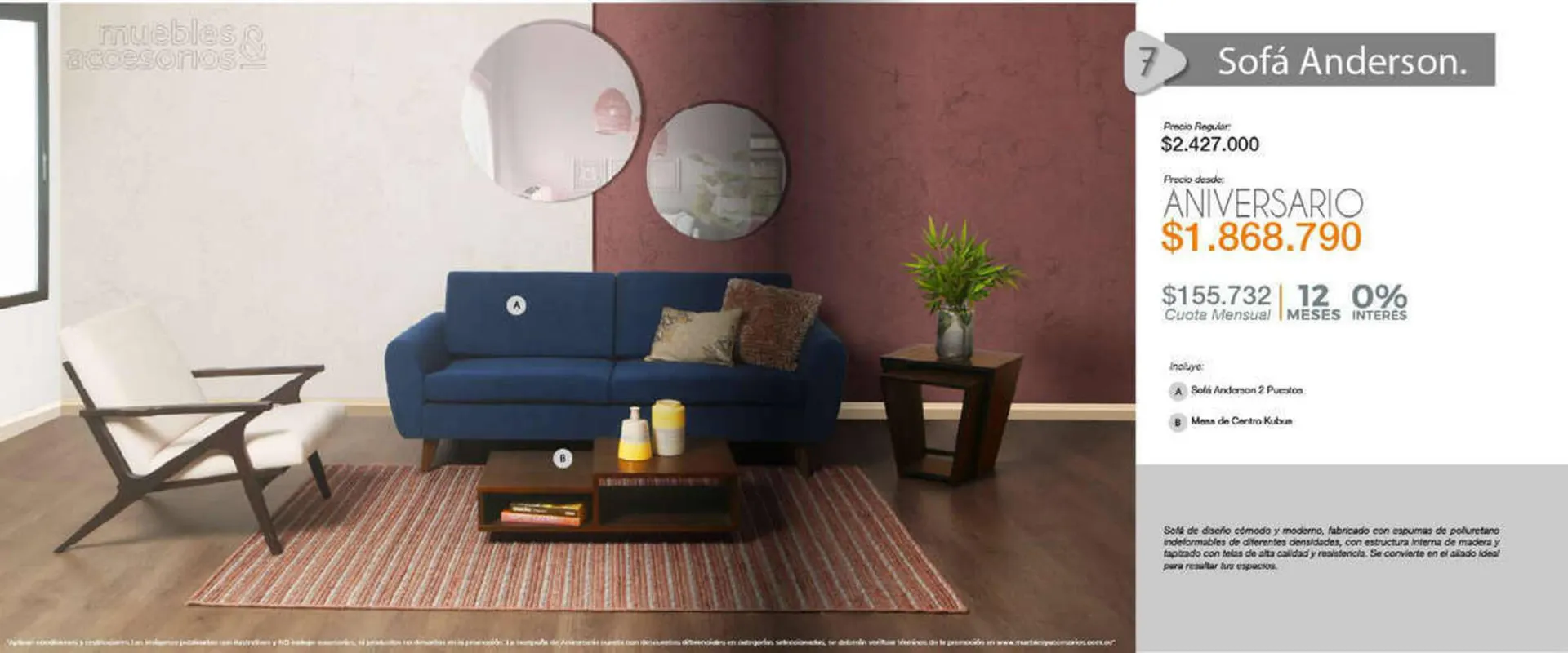 Catalogo de Catálogo Muebles & Accesorios 19 de junio al 2 de agosto 2023 - Pag 2