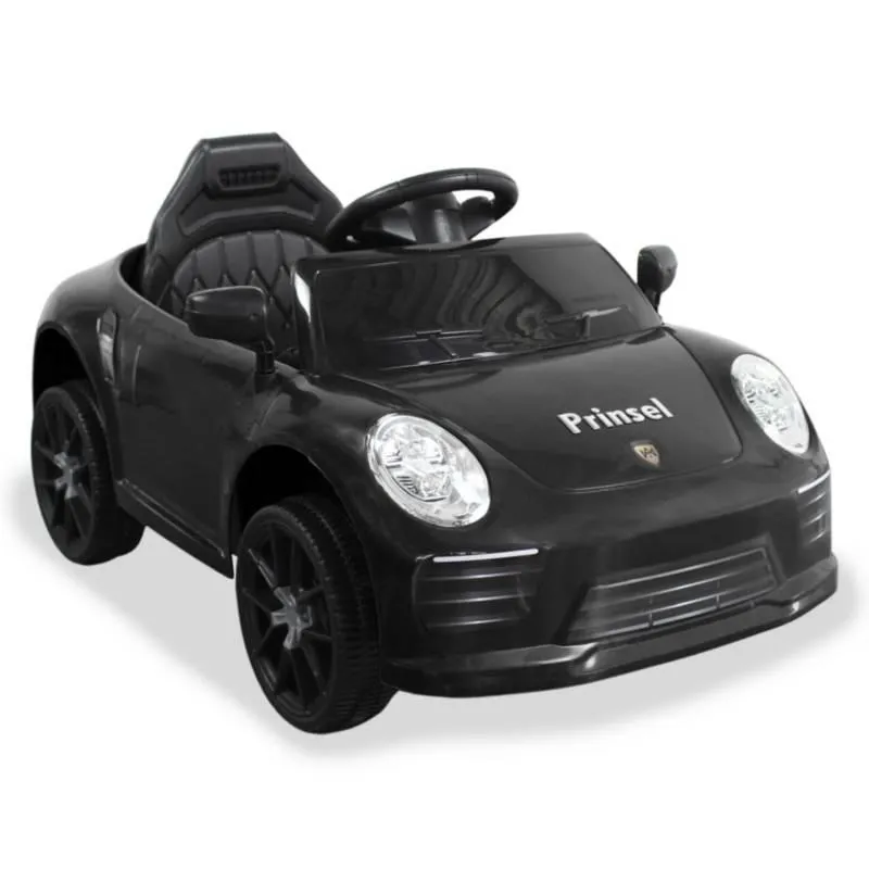 Carro Sonidos-Luces Niño Recargable Spyder Negro