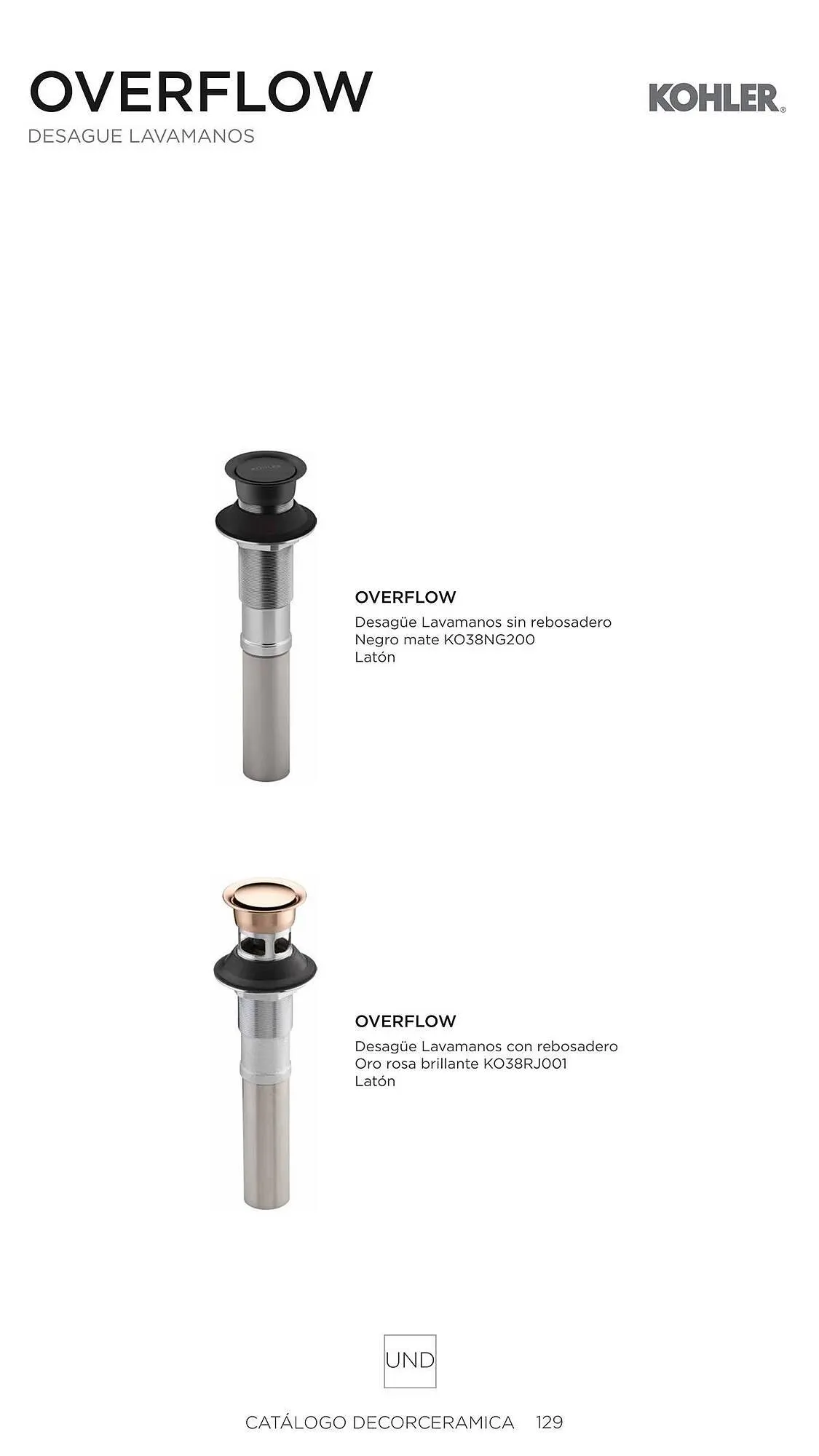 Catalogo de Catálogo Decorceramica 6 de noviembre al 6 de mayo 2025 - Pag 129