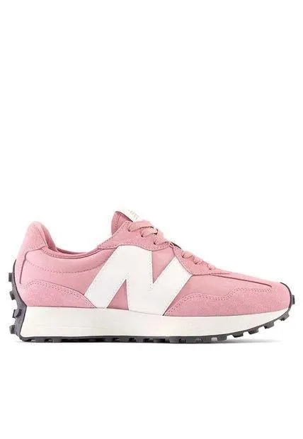 Tenis Marca New Balance 327 Hombre Rosa Deportivo Original