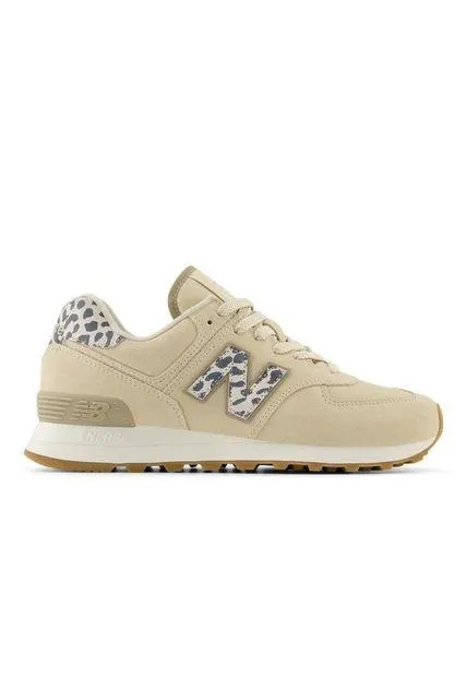 Tenis New Balance 574 Mujer-Café