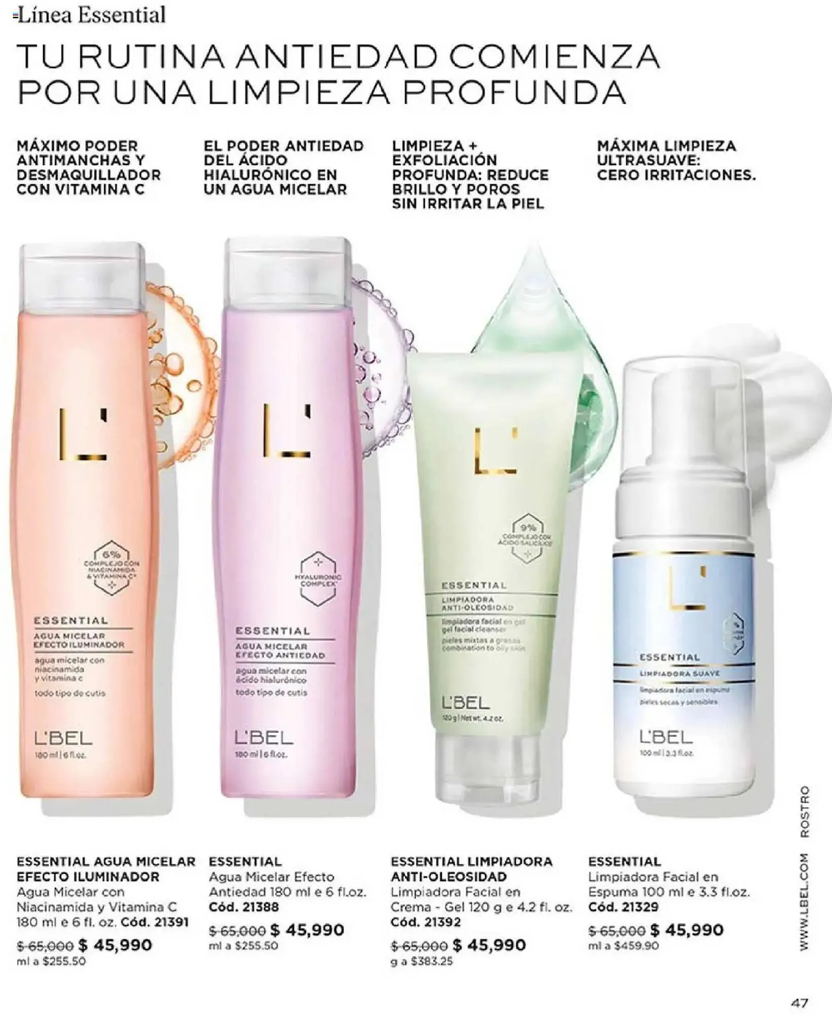 Catalogo de Catálogo L'bel 29 de julio al 16 de septiembre 2025 - Pag 47