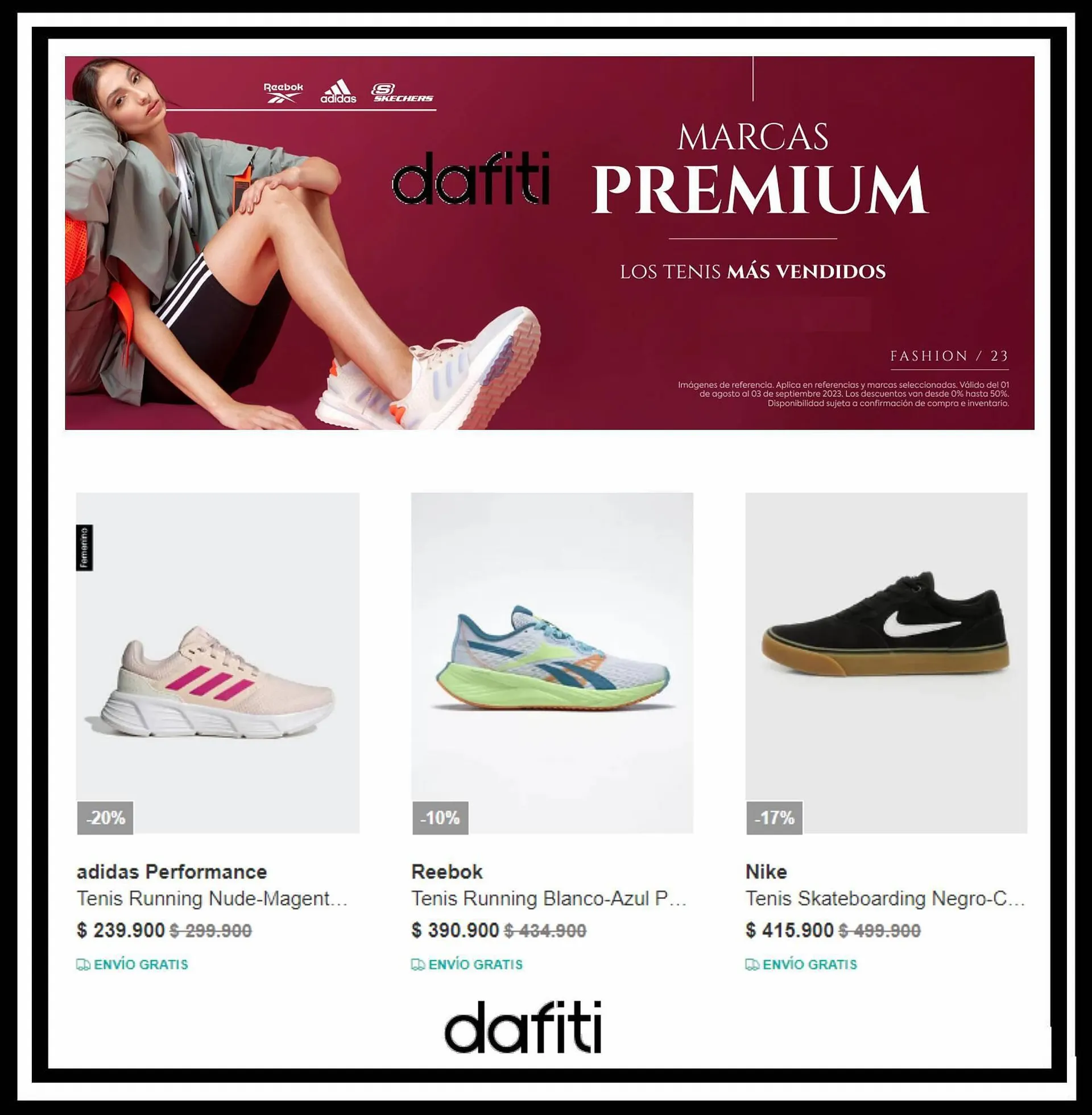Catalogo de Catálogo Dafiti 3 de agosto al 3 de septiembre 2023 - Pag 6