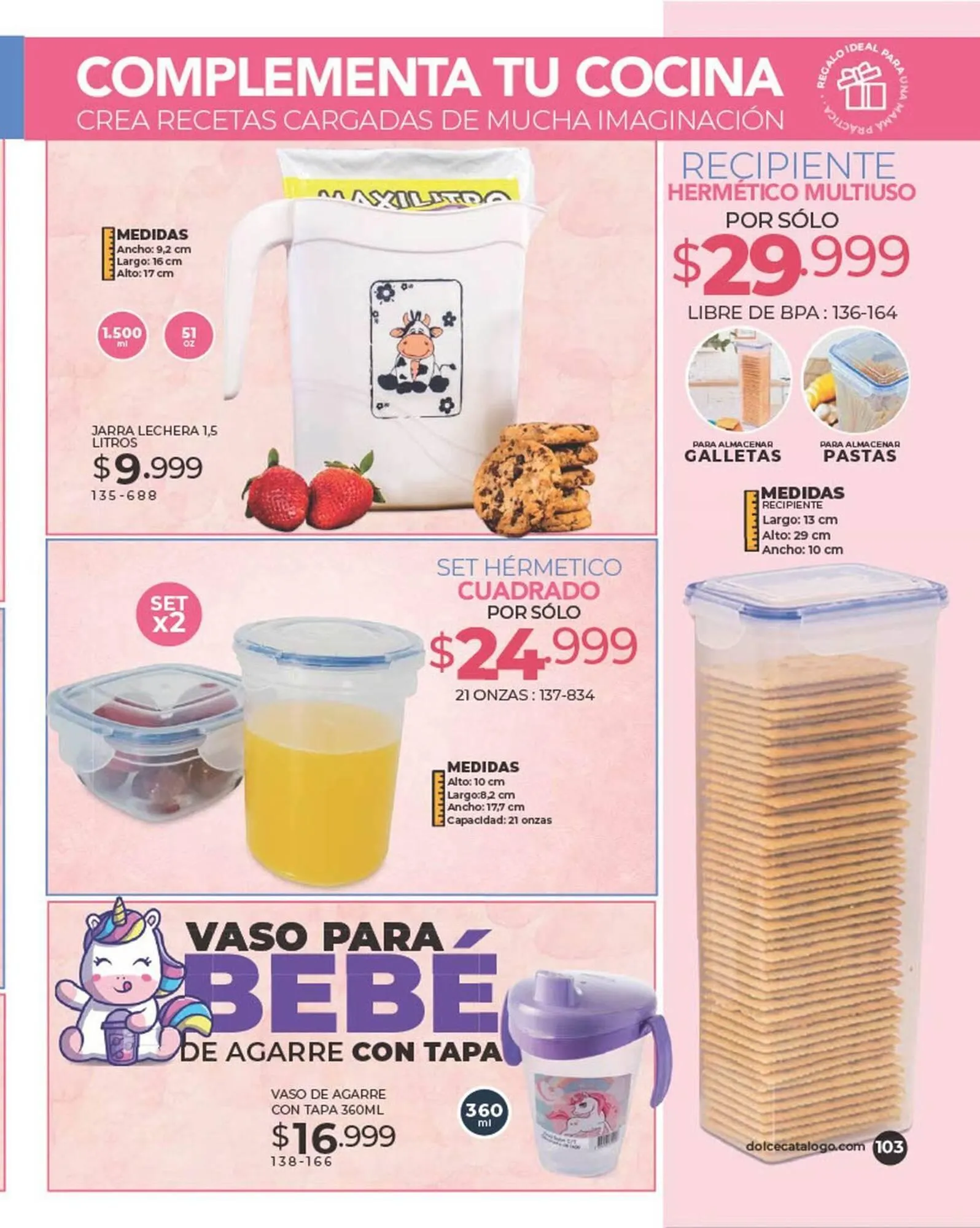 Catalogo de Catálogo Dolce Catálogos 15 de abril al 31 de mayo 2025 - Pag 103