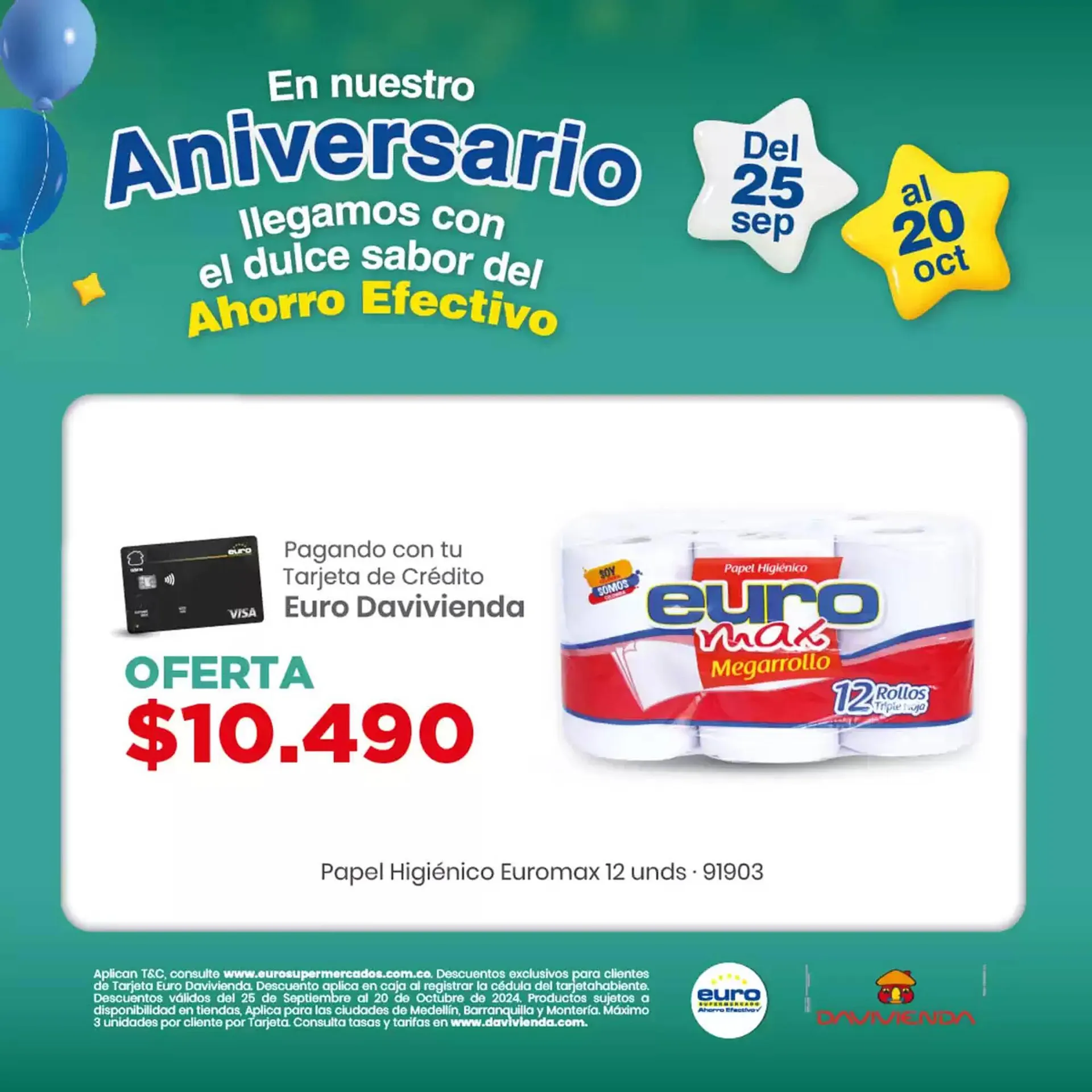 Catalogo de Catálogo Euro Supermercados 14 de octubre al 28 de octubre 2024 - Pag 4