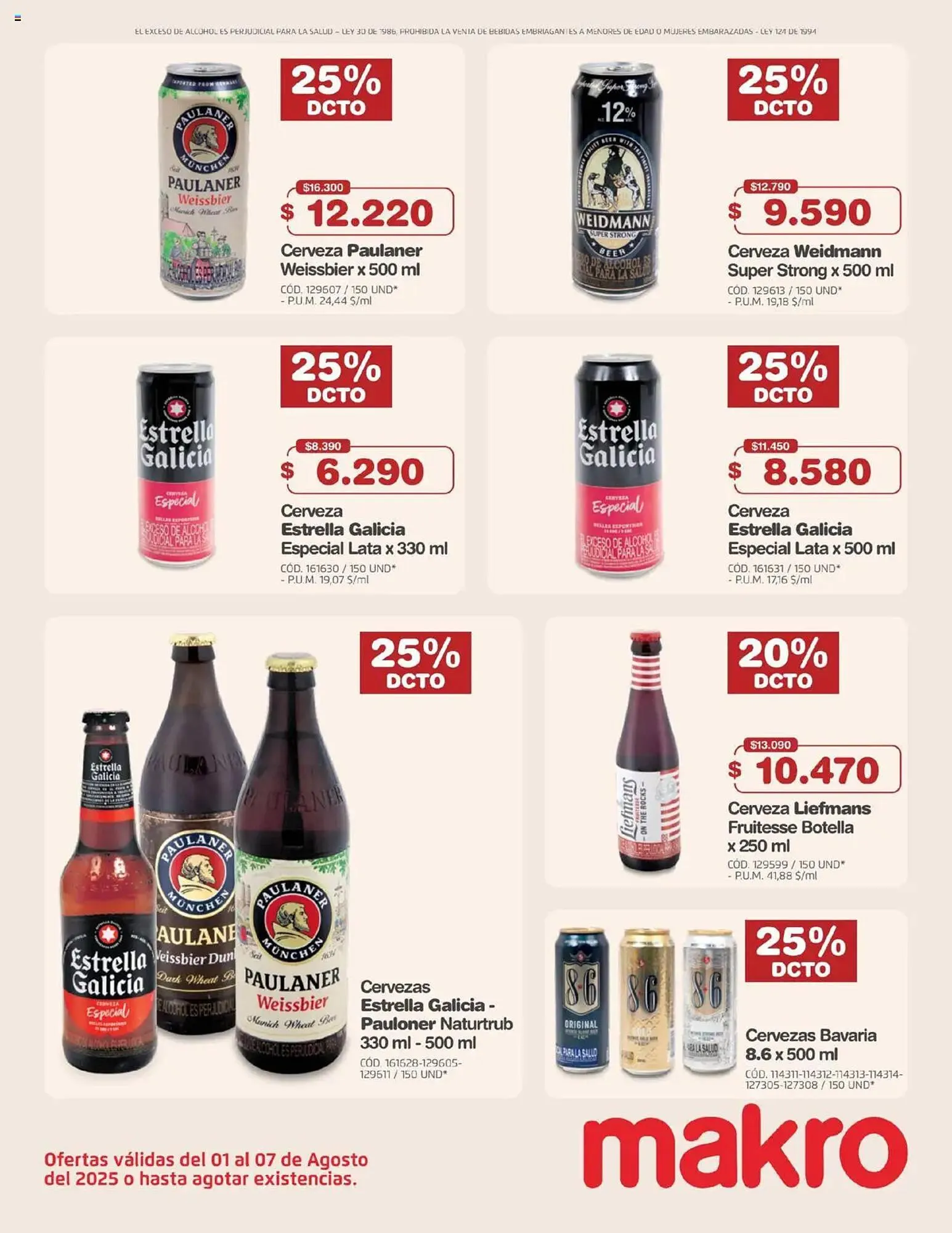 Catalogo de Catálogo Makro 1 de agosto al 8 de agosto 2025 - Pag 3