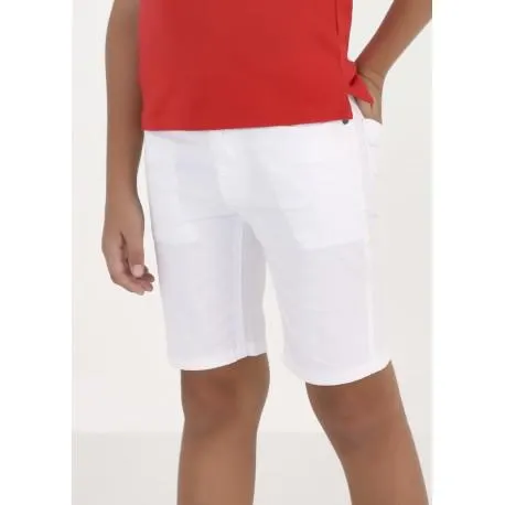 BERMUDA JUNIOR NIÑO REF 231 BLANCO