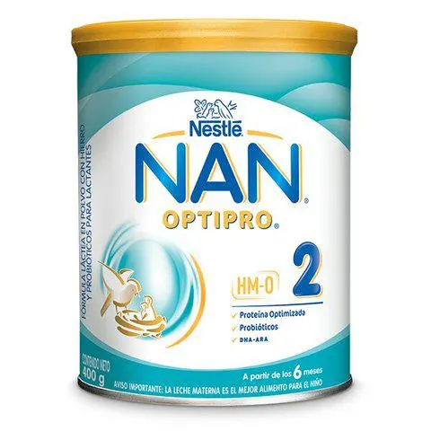 Formula Infantil Nan 2 Lata X 400 Gr