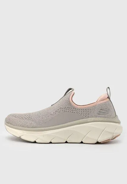 Tenis Training Taupe-Rosa SKECHERS D-Lux Walker2.0 - Bold State